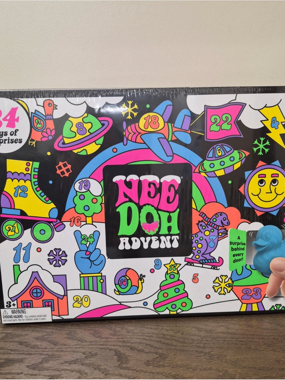 AUTHENTIC NWT Schylling NeeDoh 2026 Advent Calendar Toy Countdown Calendar